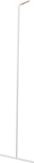 Yamazaki Tower Slim Montat pe perete Cuiere de podea Metal Alb 38.5x42x160cm