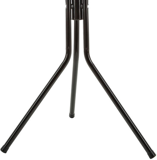 5Five Καλόγερος Μεταλλικός Μαύρο 51.5x44x171cm
