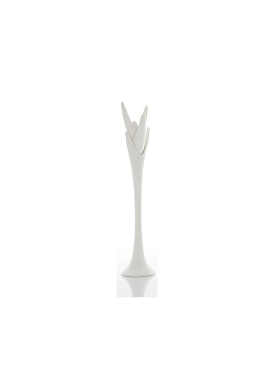 Tonin Casa Spiga Καλόγερος Πλαστικός Λευκός 35x35x186cm