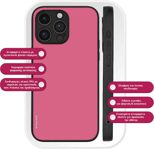 Sonique Colorbloc Series Case for Motorola Moto G31 4G Moto G41 4G Pink