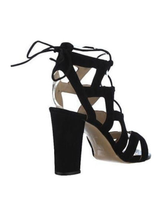 Leather Sandals Black