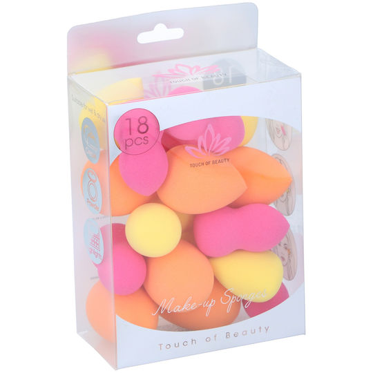 ArteLibre Set mit Make-up-Schwämmen 3 Designs 18Stück