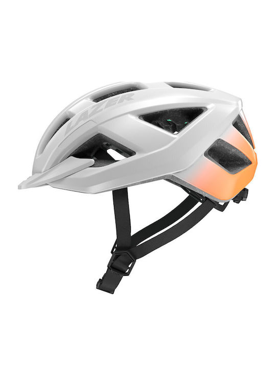 Cască de bicicletă Lazer Cerro Kineticore alb-portocaliu Mtb mărimea S Cască de bicicletă Lazer Cerro Kineticore alb-portocaliu Mtb mărimea S