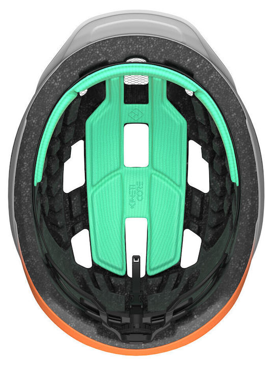 Lazer Cerro Kineticore Bicycle Helmet White-orange Mtb Size S