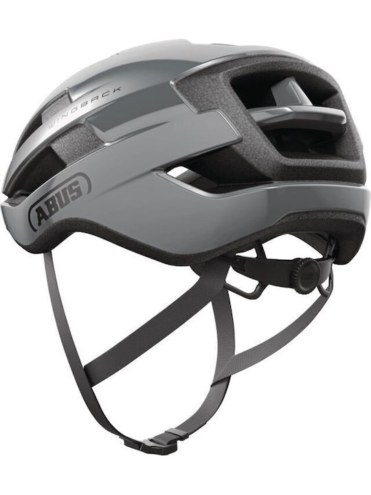 Abus Wingback Race Bicycle Helmet Gray Road Size L