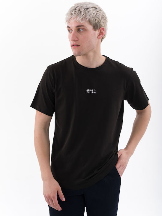 T-shirt Μαυρο