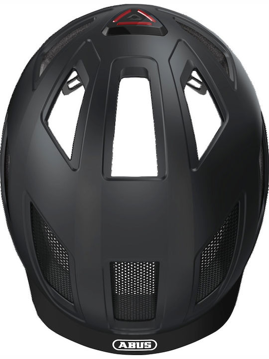 Abus Urban Hyban 2.0 Fahrradhelm Stadt Schwarz Schwarz