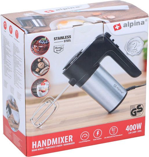 Alpina Appliances Μίξερ Χειρός 400W