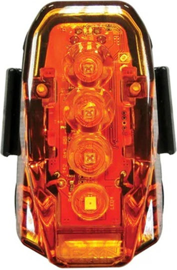 Lezyne 1-LED-23R-V104 Επαναφορτιζόμενο Οπίσθιο Φως Ποδηλάτου