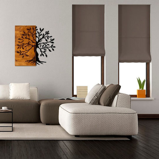 Pakketo από Ξύλο Trelbo 58x3x58cm