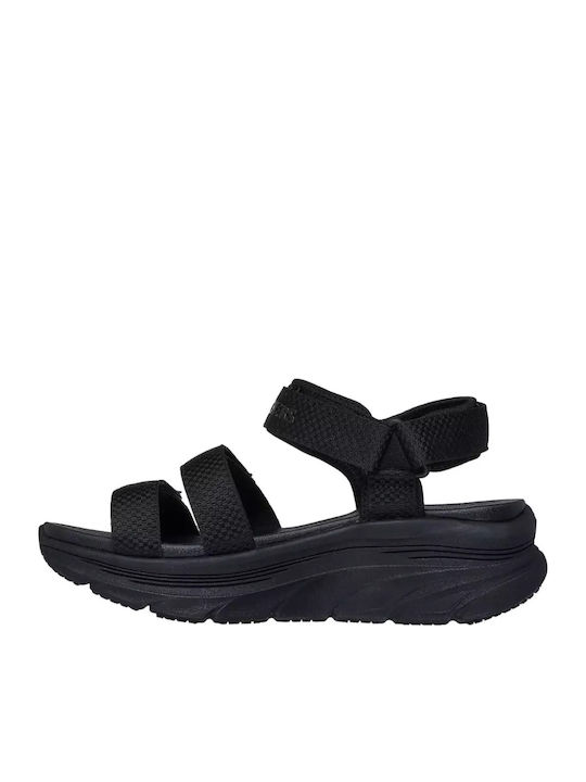 D'Lux Walker Women's Anatomic Sporty Sandals Black