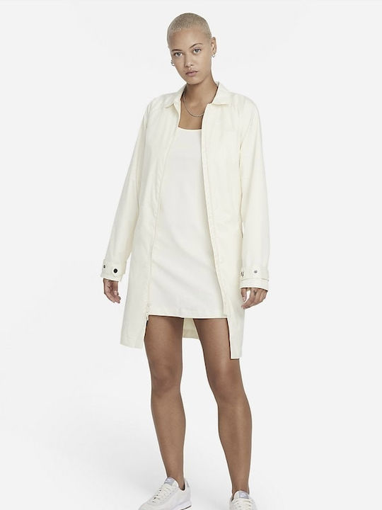 Sportswear Tape Καλοκαιρινό Mini Αθλητικό Φόρεμα με Τιράντα Cashmere
