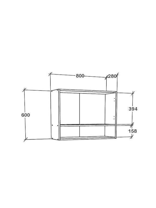 White 80x30x60бр