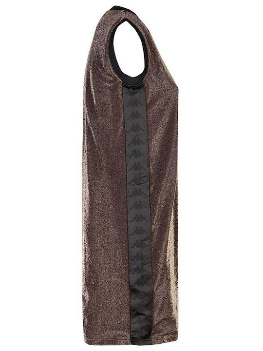 Summer Mini Athletic Sleeveless Dress Black