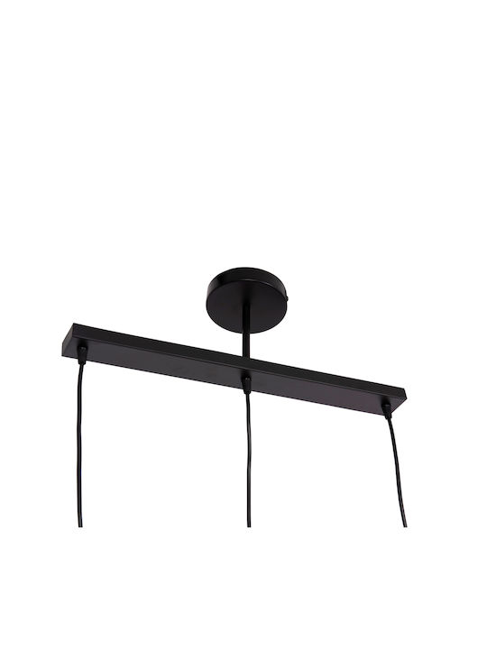 HomeMarkt Bell Pendant Light Black Bell with Socket E27 21x21cm
