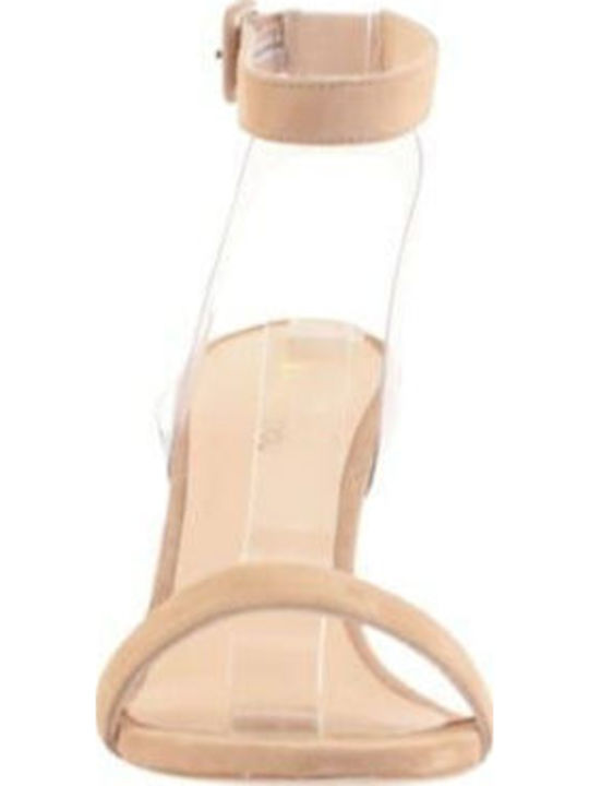 Leather Sandals Nude