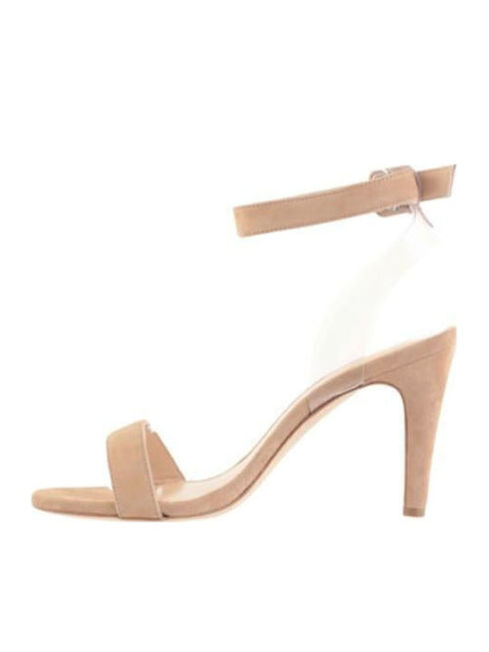 Leather Sandals Nude