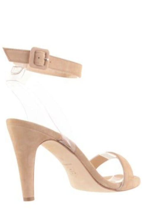 Leather Sandals Nude