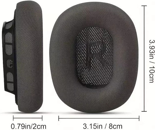 Ανταλλακτικά Μαξιλαράκια Apple Airpods Max Ζεύγος Ροζ Jq370160 Pink-συμβατά