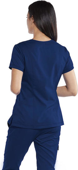 Grey's Anatomy Γυναικεία Ιατρική Μπλούζα Navy Μπλε