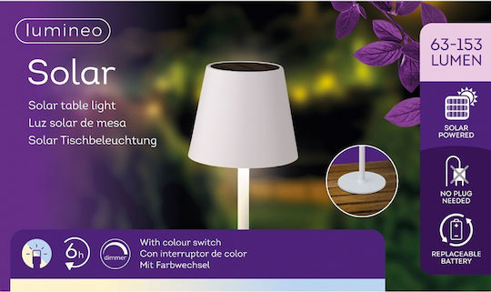 Lumineo Tischplatte Solarleuchte