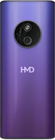 HMD 110 4G Dual SIM Κινητό με Κουμπιά Μπλε