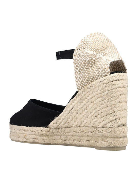 Carol 8ed 001 Women's Platform Espadrilles Black