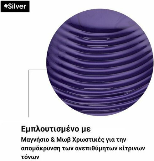 L'Oréal Professionnel Serie Expert Magnesium Silver Σαμπουάν Διατήρησης Χρώματος & Λάμψης για Βαμμένα Μαλλιά 300ml