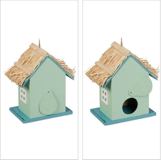 Dekoratives Vogelhaus 24,5 x 19 x 13,5 cm