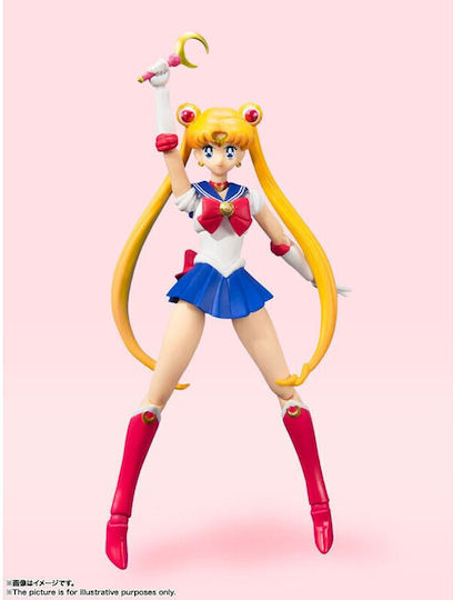 Sailor Moon S.h Figuarts Action Figure Sailor Moon Animation Color Edition 14 Cm