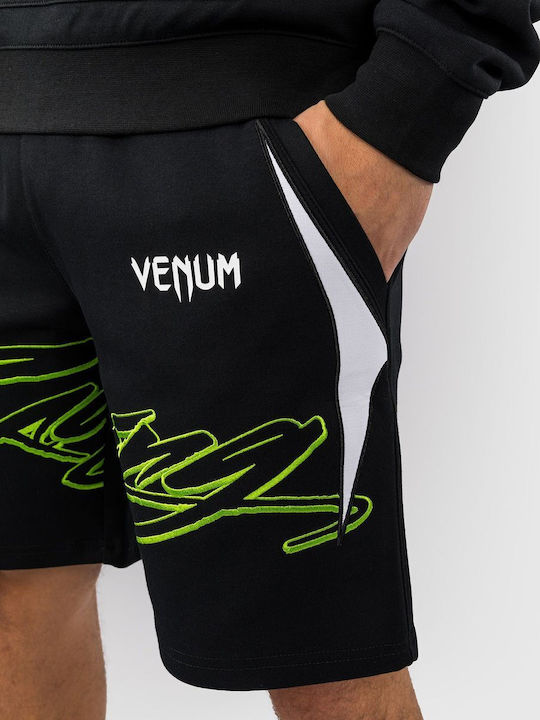 Мъжка Бермуда Black, White, Lime Green