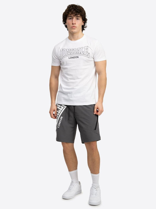 Alresford Αθλητική Ανδρική Βερμούδα Anthracite/white
