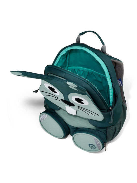 Affenzahn School Backpack Kindergarten Green 8L