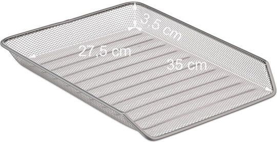 Organizator documente suport birou 4 compartimente 32.5 X 30 X 35 cm