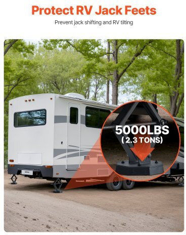 Вевор RV нивелиращи подложки 5000 lbs 4 бр. гума Fxbdsjt15yc5px5cyv0