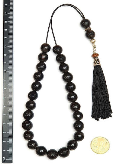 Roloi Komboloi Yusuri Worry Beads Black 35cm