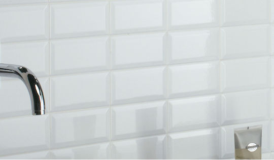 Blanco Fliese Boden / Wand Küche / Bad 15x7.5cm Blanco