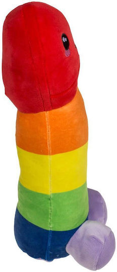 Rainbow Plush Penis 30 Cm