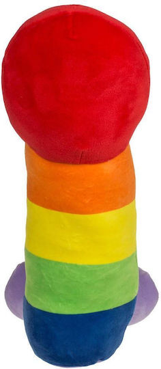 Rainbow Plush Penis 30 Cm