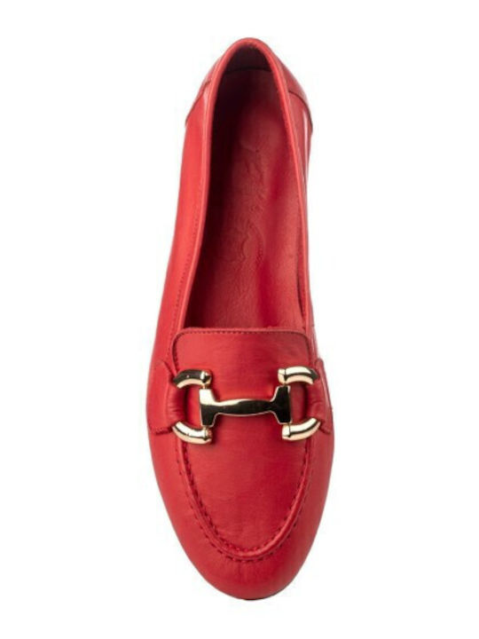 Дамски Loafers в Червен Цвят