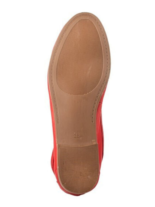 Дамски Loafers в Червен Цвят