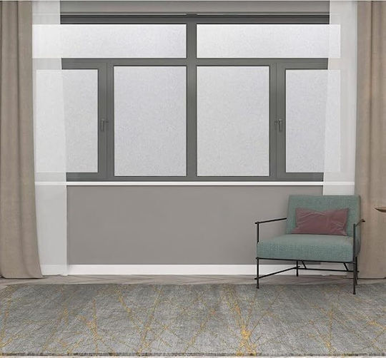 Folie pentru geam 44.5 X 200 cm alb mat
