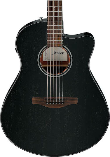 Ibanez Akustisch Gitarre Ausschnitt Schwarz