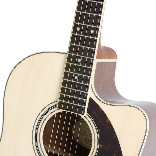 Epiphone Acoustic Guitar J-45 EC Studio Cutaway Natural Gloss