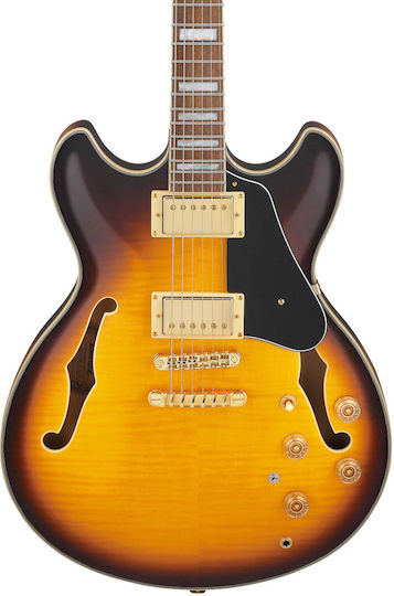 Ibanez Elektrische Gitarre ES mit H Tonabnehmerkonfiguration Bersten
