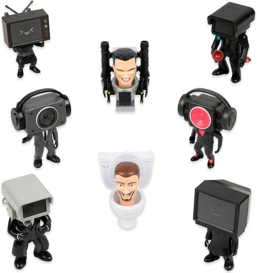 BigBuy Skibidi Toilet Mystery Mini Figurină BONK39772 | Skroutz