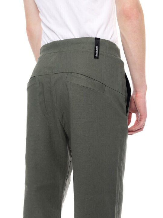 Trousers in Relaxed Fit Khaki