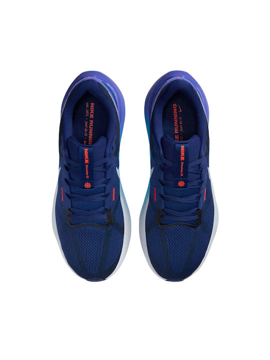 Air Zoom Structure 25 Sport Shoes Running Football Grey / Blue Void - Ghost