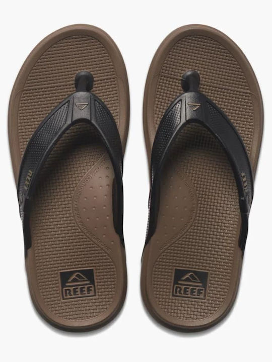 Oasis Ανδρικά Flip Flops Μαύρα