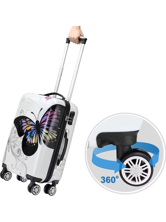 Set de bagaje Monzana Exopack din policarbonat multicolor 3 piese 56 X 37 X 23 cm 68 X 43 X 27 cm 75 X 49 X 29 cm